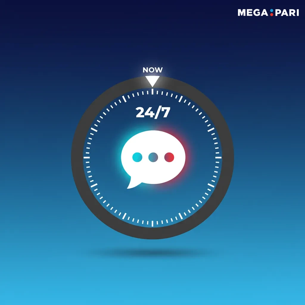 Assistance par chat en direct 24 h/24, 7 j/7: accès web/app, réponses 30–90 s, aide dépôts, paris, suivi, FR/EN.