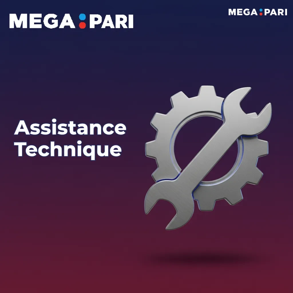 Infographie Assistance technique: accès chat/email, problèmes connexion/jeu/paiement/app, délais et conseils.