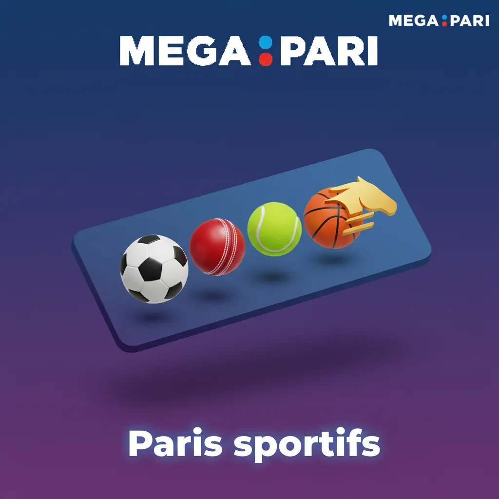 Interface de paris sportifs avec cotes compétitives, pré-match et live; 40+ sports dont football, basket, tennis.