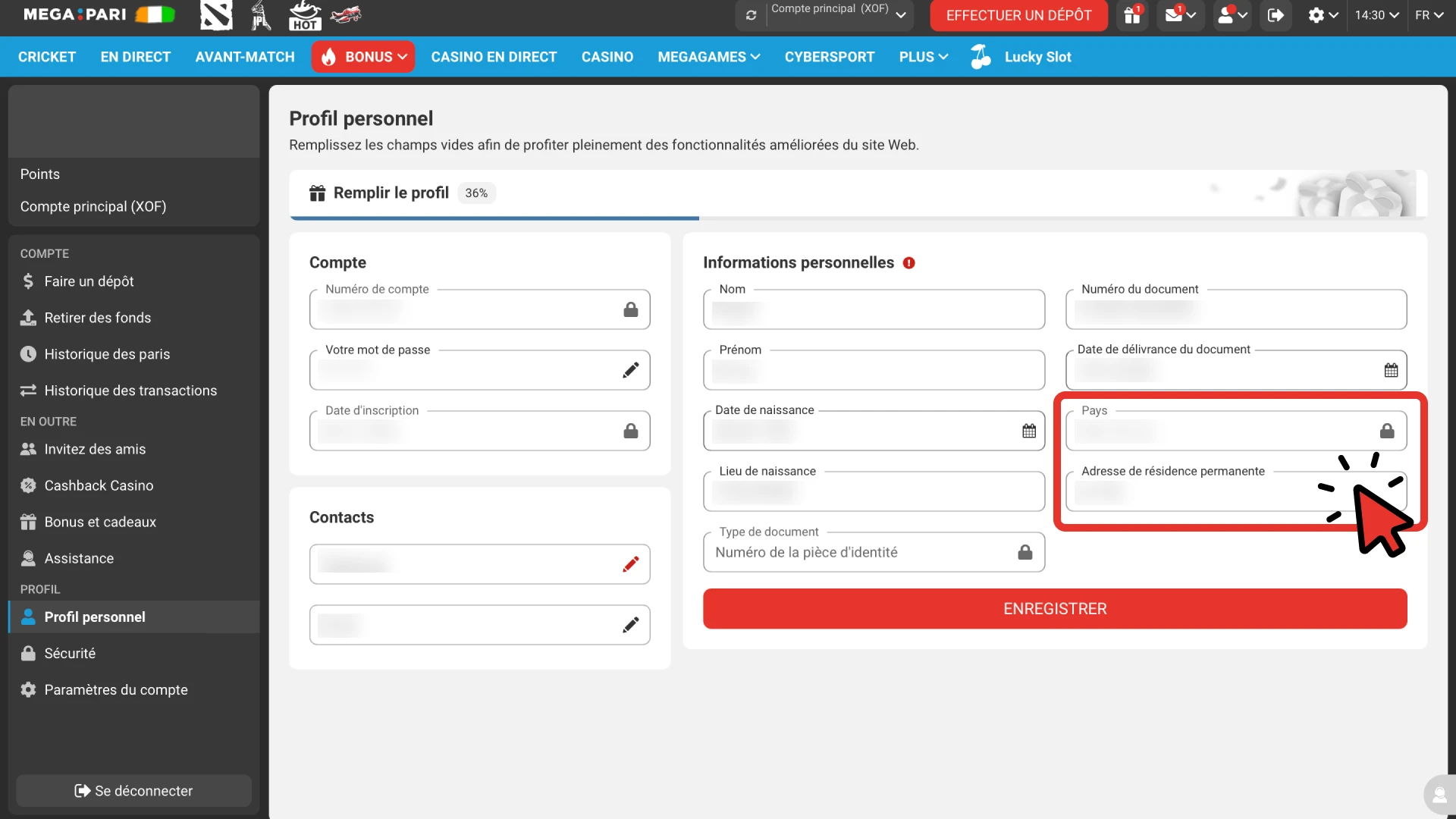 Ajoute un justificatif d’adresse — facture récente.